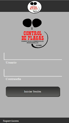 Android application Control de Plagas Sup CDMX screenshort