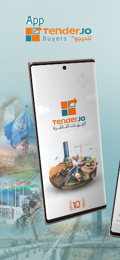 Android application TenderJO Buyers screenshort