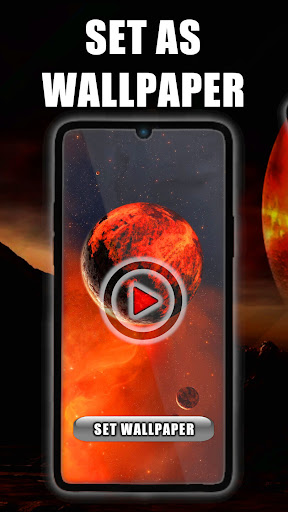 Mars Live Wallpaper Screenshot 1 - AppWisp.com