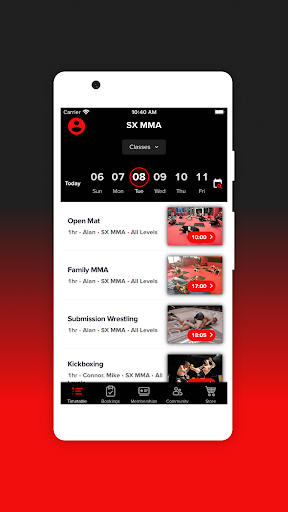 SX MMA Hub Screen 3