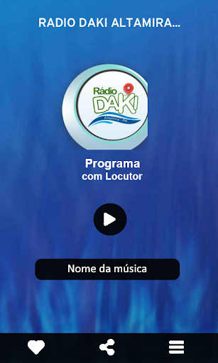 Android application Rádio Daki Altamira screenshort