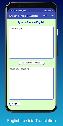 English To Odia Translator Screen 3
