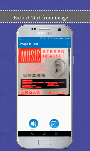 Image to Text to Speech ML OCR Screen 3