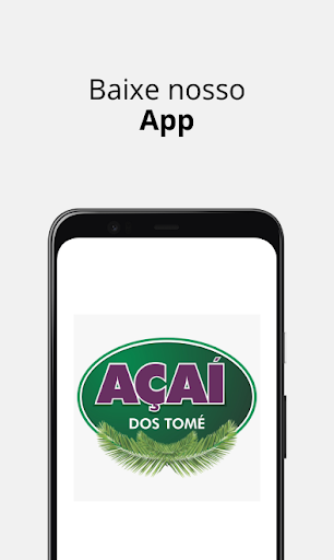Android application Açaí dos Tomé screenshort