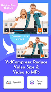 VidCompress: Reduce Video Size & Video to MP3