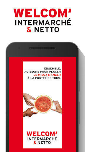 Android application Welcom' Intermarché & Netto screenshort