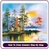 How To Draw Scenery Step By Step icon