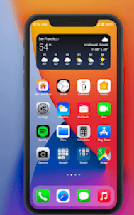 Iphone x launcher‏ iOS Dialer