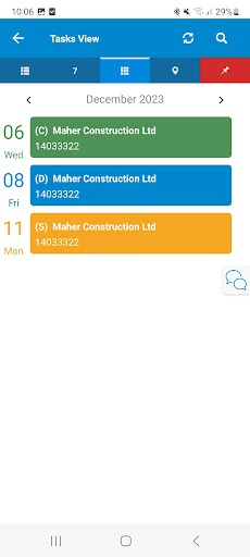 Tricel Field Service Screen 3