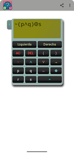 Generador de Tablas de Verdad Screen 2