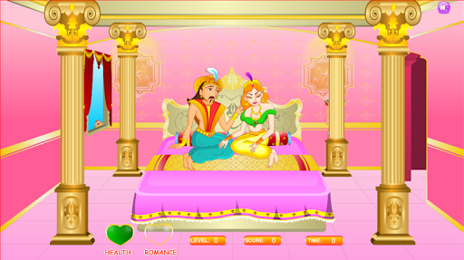 Prince romantic kissing Game Screen 3