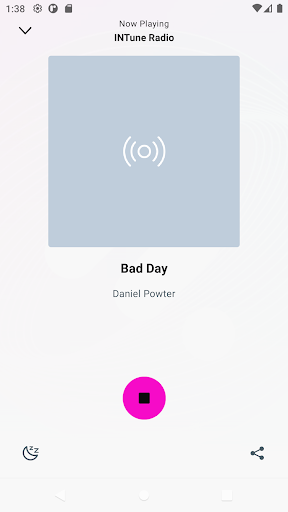 INTune Radio Screen 2