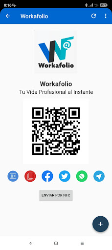 Workafolio Screen 3
