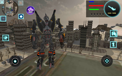 Android application Iron Bot screenshort