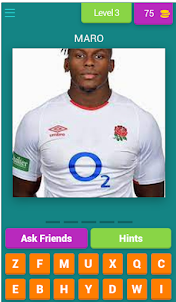 RUGBY PLAYERS QUIZ