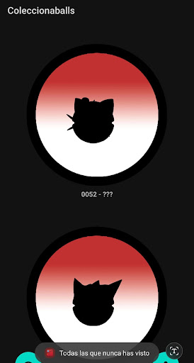 Android application Coleccionaballs screenshort