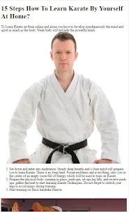 How to Do Karate Training