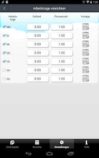 My Overtime - Zeiterfassung Tangkapan layar