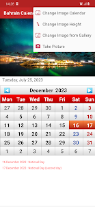 Bahrain Calendar