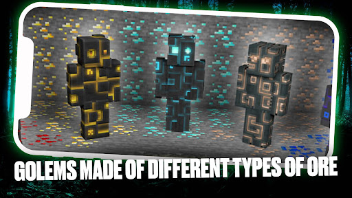 Golem Mod for Minecraft PE Screen 3