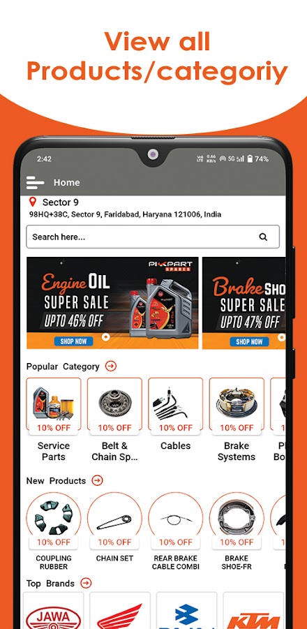 Pikpart - eCommerce B2B Screen 2