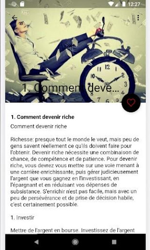 Comment devenir riche -Become a millionaire-french