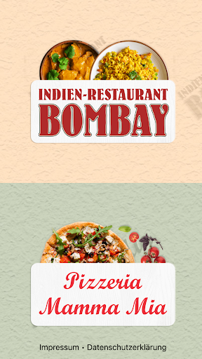 Android application Bombay & Mamma Mia Meiningen screenshort