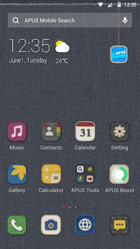 Basic Fabric APUS Launcher the