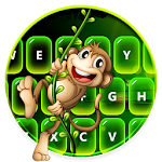 Cuteness Monkey - Keyboard Theme Apk
