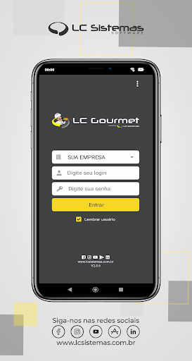 Android application LC Gourmet screenshort