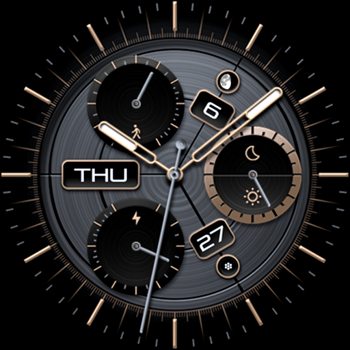 TRIDON - analog watch face logo