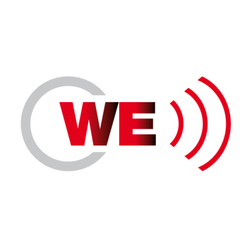 WE Alarm logo