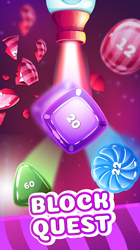 Android application Candy Fall: Block Break Quest screenshort
