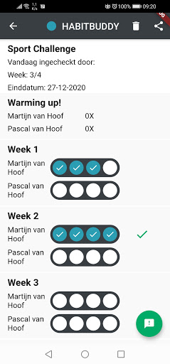 Habit Buddy Screen 2