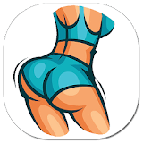Buttocks and Legs In 30 Days Workout - big butt icon