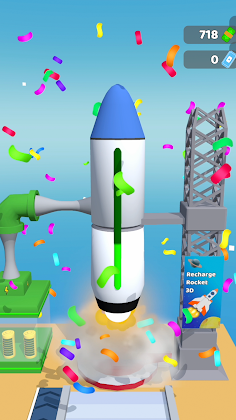 Recharge Rocket 3D - Screenshot 3