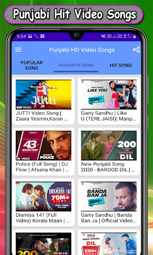 Punjabi HD Video Songs