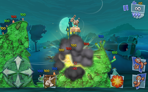 Tangkapan Layar Worms 3