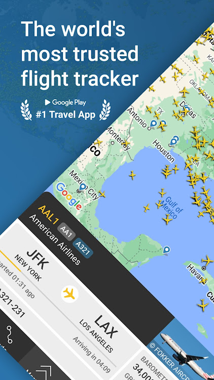 Flightradar24 Flight Tracker - New - (Android)