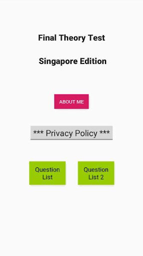Android application Final Theory Test SG | FTT screenshort