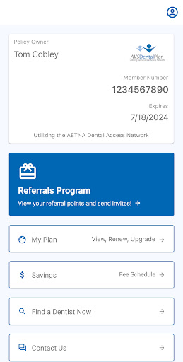 Android application AVS Dental screenshort