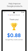Google Opinion Rewards screenshot