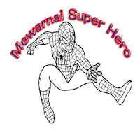 Mewarnai Super Hero