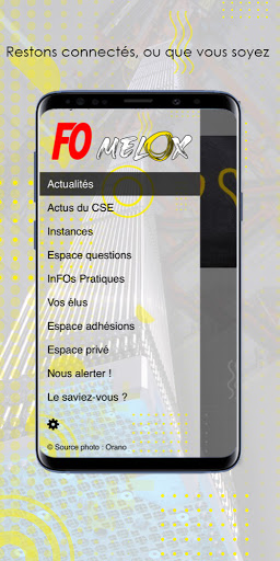 Android application FO MELOX screenshort