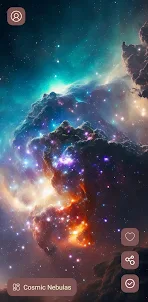 우주 및 은하 배경화면