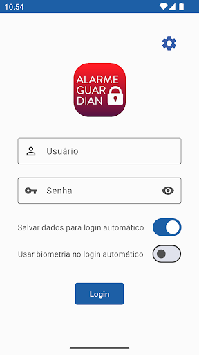 Android application Alarme Guardian screenshort
