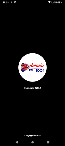 Bohemia 100.1 Screen 2