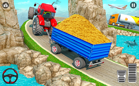 Big Tractor Farming Simulator  screenshots 1