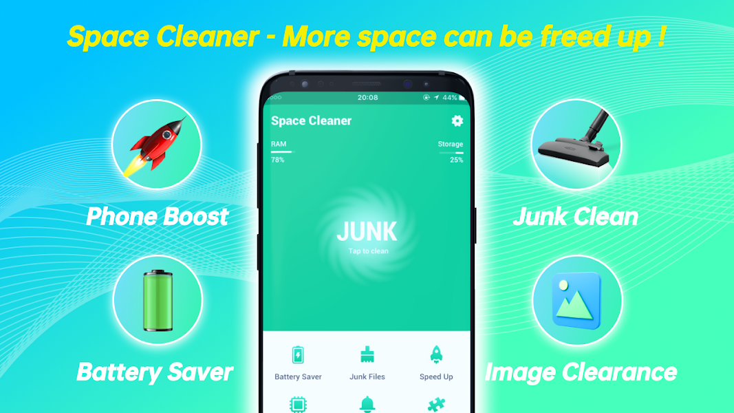  Space Cleaner - File clean & freeup phone storage 