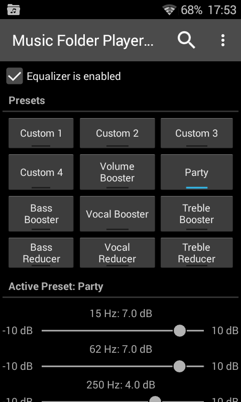 Android application Music Folder Player Full screenshort